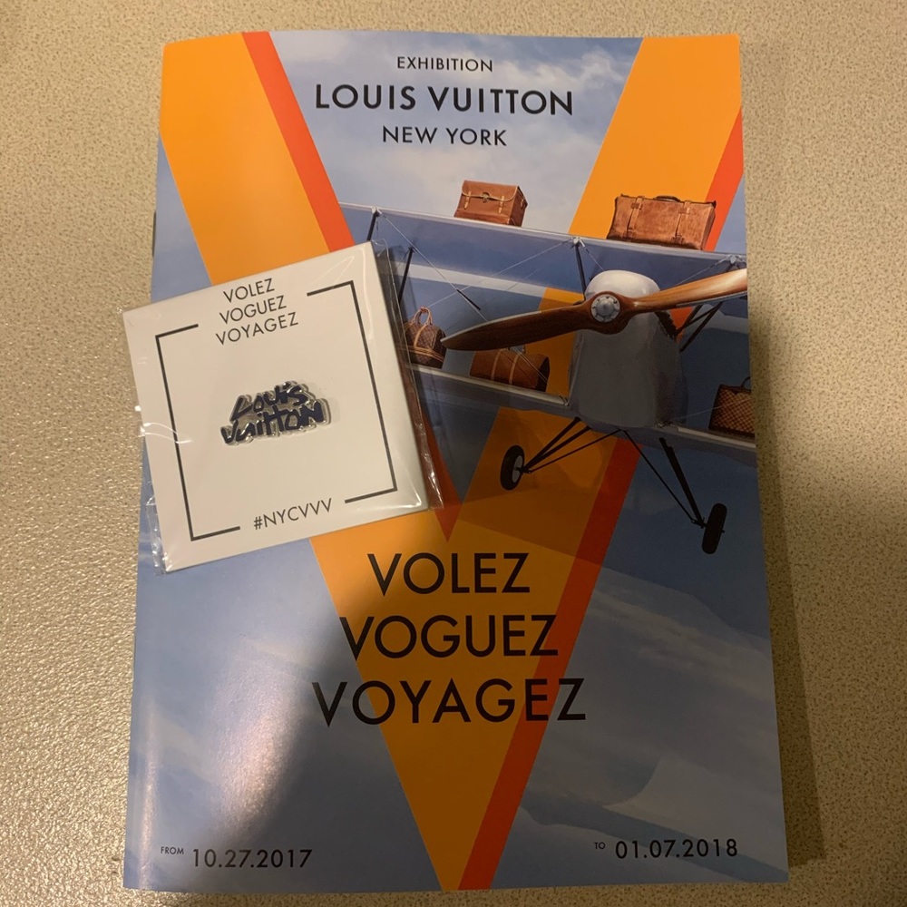 Louis Vuitton Exhibit Pin